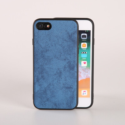 

Phone Cases For iPhone X Xs Max Cover denim Soft TPU Silicone Case For iPhone 6 6S Plus 7 8 Plus 7p 8p Shell
