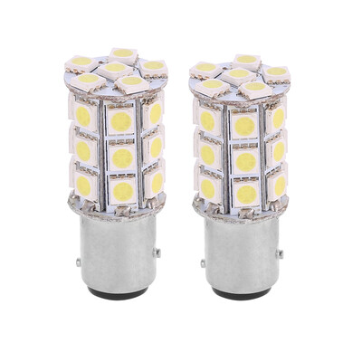 

2PCS 1157 12V 13W 6000K 27 - 5050 LED Car Brake White Light