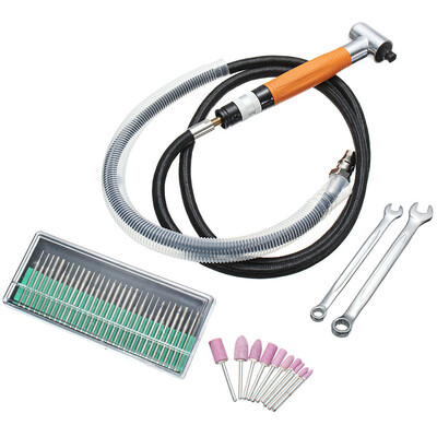 

90° Degree 3MM Pneumatic Micro Grinder Angle Air Micro Die Pencil Polisher Tool