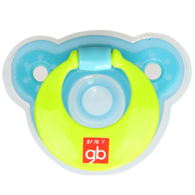 

gb good boy nipple type small bear pacifier pink blue