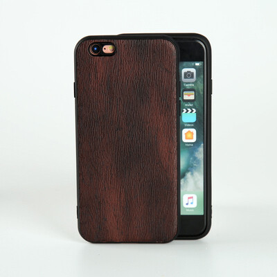 

Packages Cases For iPhone 6 6S 7 8 Plus X Xr Xs Max Case PU Leather Wood texture Soft TPU Silicone Shell Case PU Leather Wood text