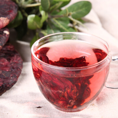 

Rosefruit Flower Cake Roselle Flower Cake 200g Yunnan Flower Tea