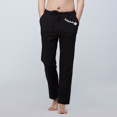 

SOUTEAM Mens MLB Soft & Light 100 Cotton Drawstring Yoga Lounge & Sleep Pant