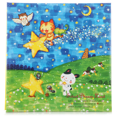 

NCL Nakabayashi little tiger dream Japan imported cartoon album DIY plastic film affixed album album 73317-X-352