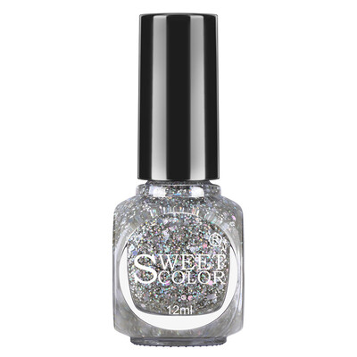 

Sweetcolor s129 12ml Silver Shining Glitter Bright Paillette