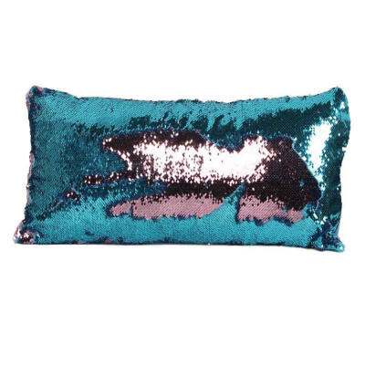 

Fashion Mermaid Sequins Sofa Cushion Pillow Cover Throw Pillow Case Magical