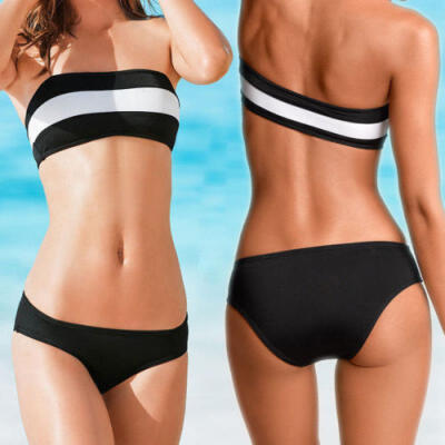 

UK Womens Padded Push-up Bra Bikini Set Swimsuit Bathing Suit Swimwear Beachwear