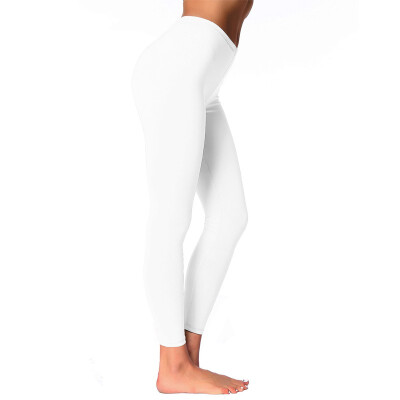 

Women ultra Soft Leggings Super Soft Full Length Opaque Slim-20 Colors