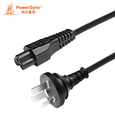 

Baoer Xingke Lenovo ASUS Dell HP notebook adapter power cord three holes plum head Mickey mouse tail straight black 2 m MPMD0020