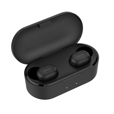 

QCY T1Ct1st2c Mini Bluetooth Earphones with Mic Wireless Sports Headphones Noise Cancelling Headset&charging box