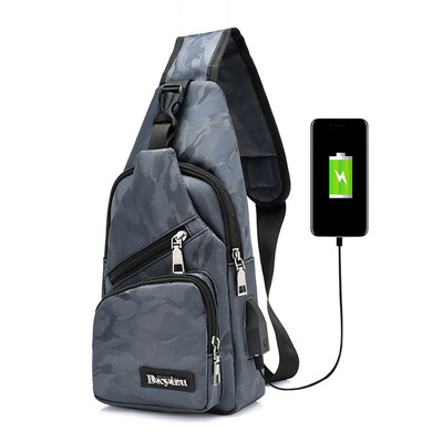 

Portable Mens Chest Bag Outside Leisure Travel Cycling Multi-functional Couples Small Bags Mini Messenger Bag