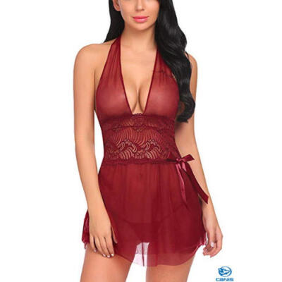 

Women Hot Sexy Teddy Lace Leotard Lingerie Bodysuit Babydoll Nightwear Dress US