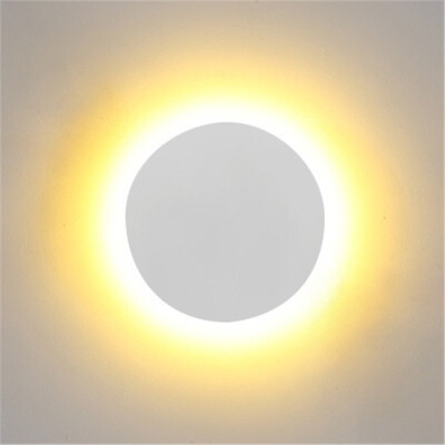 

Baycheer HL483366 Modern Style White Light 59"Wide LED Round Wall Light Fixture in White