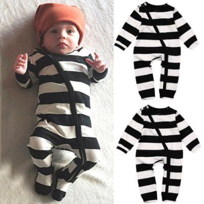 

AU Stock Baby Boy Girl Infant Romper Jumpsuit Bodysuit Cotton Clothes Outfit Set