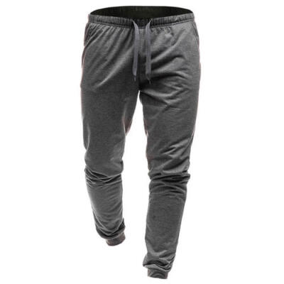 

Mens Long Casual Sport Pants Slim Fit Trousers Running Jogger Gym Sweatpants XN