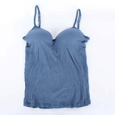 

Women Padded Bra Spaghetti Strap Tops Camisole Push Up Bra Vest Tank Cami