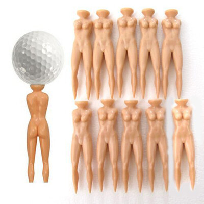 

Новый 10 шт горячий продавая Новизна Nude Lady Golf Tees Модель красоты Бал Гвозди