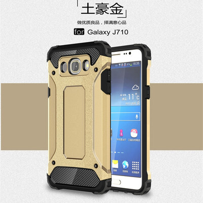 

Fivice Samsung Galaxy J7 2016J710 case Luxury Silicone Diamond Armor PC Hard Shell Phone Case