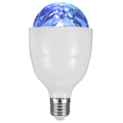 

E27 RGB LED Disco Ball Lamp Strobe Light Bulb for Party Home Birthday