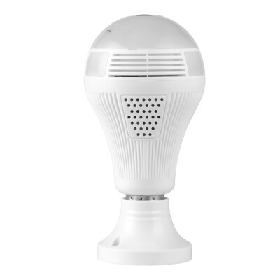 

360°Bulb Camera Security Mini Wireless Lamp Cameras Fisheye Panoramic Bulb HD WIFI Network Remote Monitor