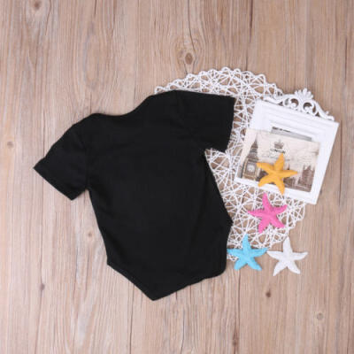 

Infant Newborn Baby Girl Cotton Short Sleeve Bodysuit Romper Jumpsuit Clothes