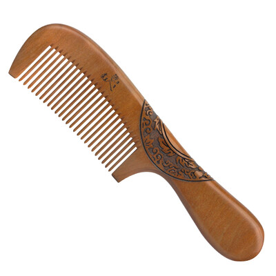

Jingdong Supermarket Yu Mei Ren Taomu comb the whole wood double-sided carving Valentine&39s Day gift to send his girlfriend to send his family birthday gift Shaohua