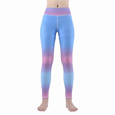 

Womens Yoga Pants Capri Mid-Waist Workout Running Tights Stretchy Ankle Casual Leggings