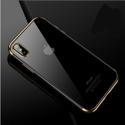 

Cafele Luxury TPU Phone Case for iPhone Xs XR Xs MAX Plating Gradient Color Soft Cover Case