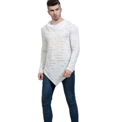 

Fashion Mens Slim Fit V Neck Long Sleeve Muscle Tee T-shirt Casual Tops Blouse