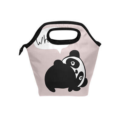 

Lunch Tote Bag Cute Baby Travel Picnic Insulated Lunch Handbags Portable Zipper Lunch Bag Box