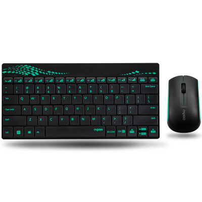 

Rapoo X221 Wireless Mouse Keyboard Set Black