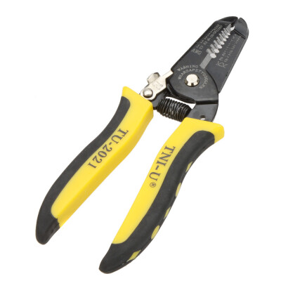 

TU-2021 Precise Wire StripperCutter Tool Clamp & Steel Wire Cable Cutter Plier Tool Stripping 22-10AWG