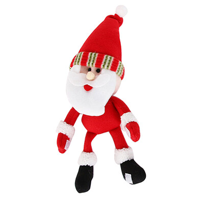 

UpperX 1pcs Table Decorations Wine Bottle Cover Ornament Wedding Novelty Decor Snowman Santa Clause Lovely Hug Santa Clause