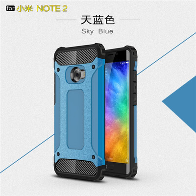 

Fivice Xiaomi Redmi note 2 case Luxury Silicone Diamond Armor PC Hard Shell Phone Case