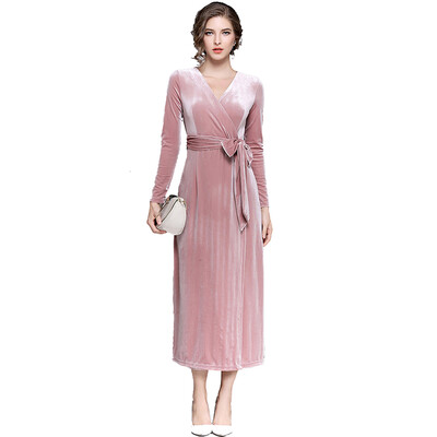 

New Long Sleeves Retro Dress