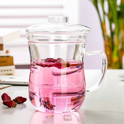 

Changshengyuan glass cup tea cups heat three pieces of filter water with My Fair Lady Cup