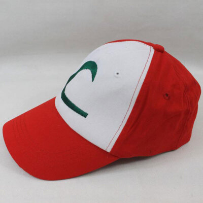 

MyMei 2016 Unisex Anime Cosplay Pokemon Monster Ash Ketchum Baseball Trainer Cap Hat