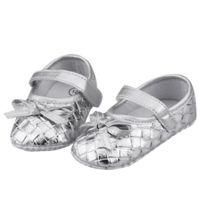 

Newborn Infant Baby Girl Bowknot Crib Shoes Soft Sole Anti-slip Sneaker 3-12M PO