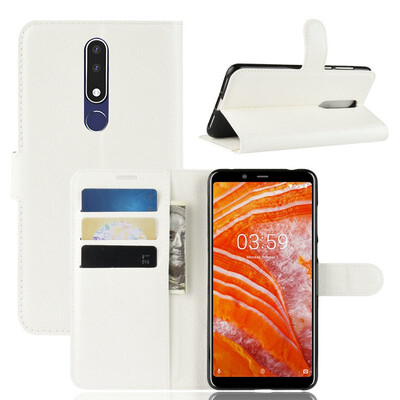 

for Nokia 31 Plus 31 WIERSS Wallet Phone Case for Nokia 31 Flip Leather Cover Case Etui Fundas
