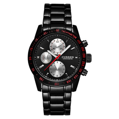

Mens Watches Top Brand Luxury Sport Watch Slim Mesh Steel Date Waterproof Quartz Watch For Men Clock