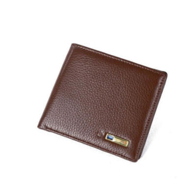 

Mens Genuine Leather Billfold Smart Wallet Bifold Wallet Bluetooth GPS Tracking