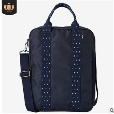 

Korean version of the large-capacity travel clothing storage bag waterproof shoulder shoulder finishing Messenger bag