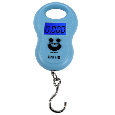 

Baijie Baijie portable electronic scale kitchen scale spring scale HL-168 blue
