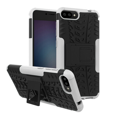 

Fivice Zenfone4 ​​max 52 inch ZC520KL Case TPU anti-fall tire pattern back clip bracket phone case