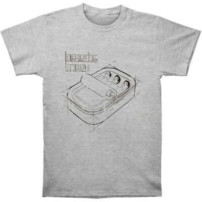 

Beastie Boys Mens Sardine Blueprint T-Shirt Grey