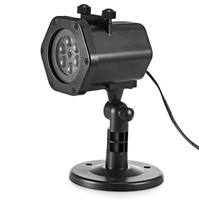 

XL - J17 J17W IP65 Waterproof Projector Light 12 Patterns Outdoor LED Landscape Lamp Decorations for Garden Lawn House Christmas