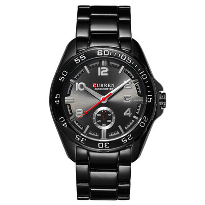 

Fashion Faux Leather Mens Analog Quarts Watches Blue Ray Men Wrist Watch 2018 Mens Watches Top Brand Luxury Casual Watch Clock