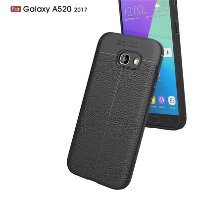 

Fivice Samsung Galaxy A5 2017A520 case Luxury leather TPU silicone anti-fall soft shell phone case