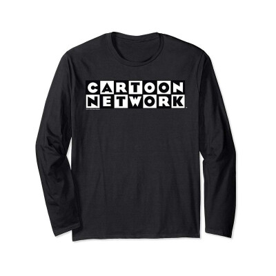 

Cartoon Network Official Checkered Logo Long Sleeve Tee