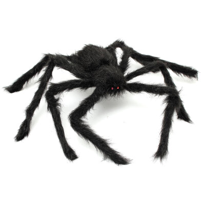 

UpperX 29 "Giant Spider Plush Spider Red Eye Party Horror Props Decoration Toy Halloween Decoration